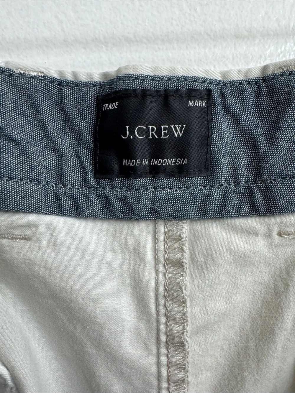 Men's Classic Light Beige Chino Shorts
